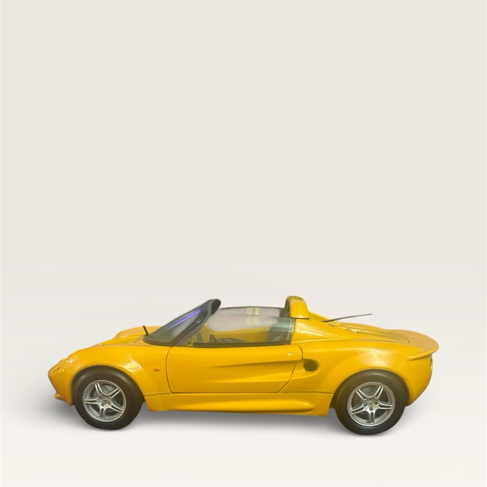 Speedy Yellow Convertible Toy Car